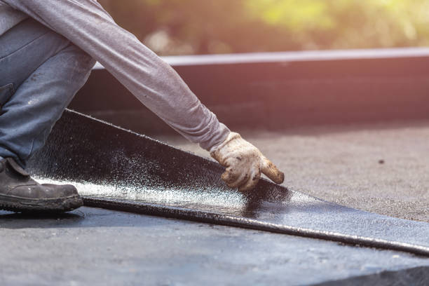 Professional Basement Waterproofing technician working in Maynardville, TN